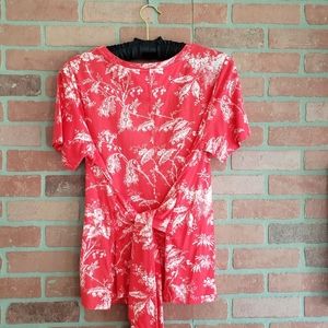 Anthropologie print shirt